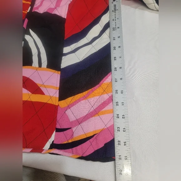 Selene Sport Quilted Jacket Geometric Design Womens Size XL - Picture 5 of 9